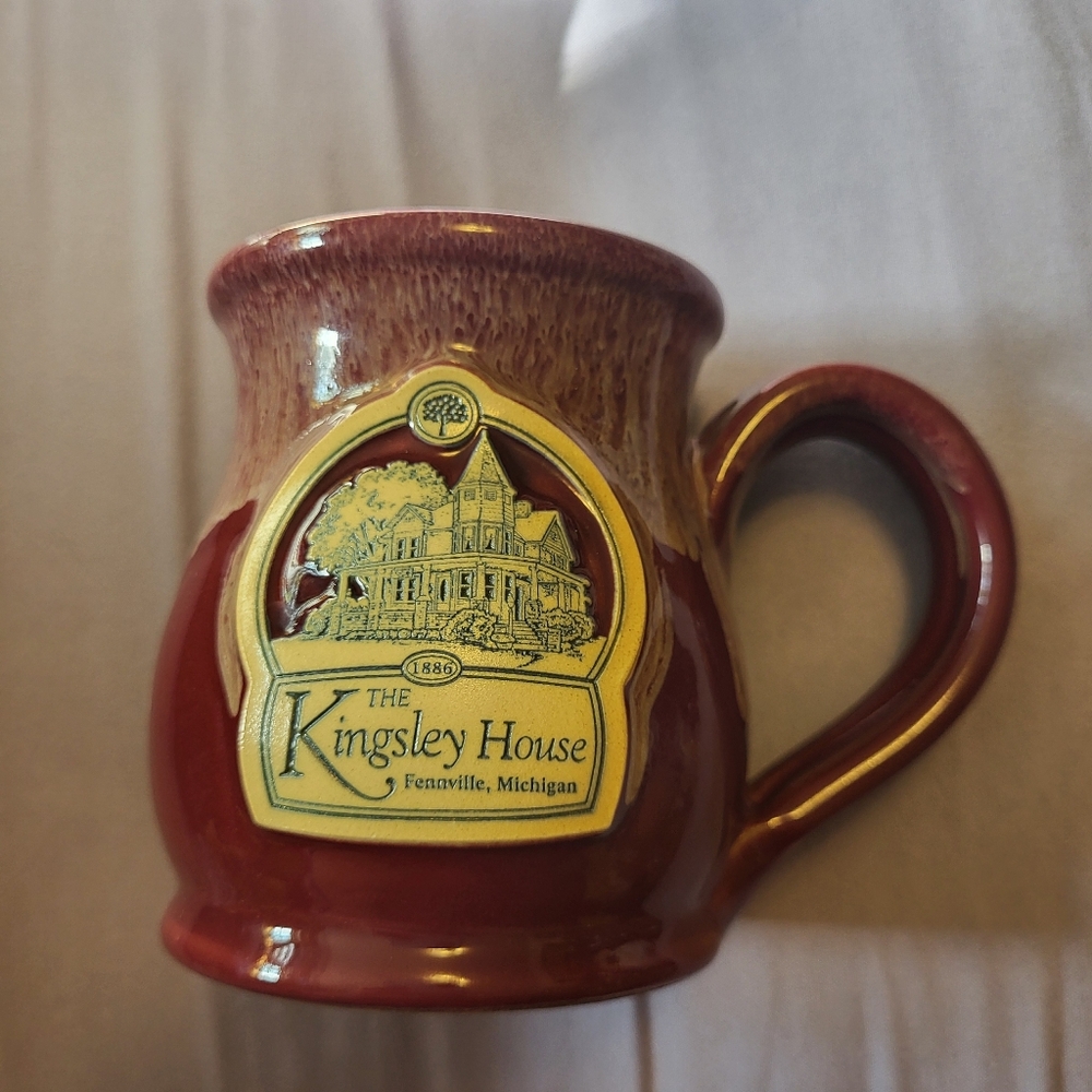 The Kingsley House Mug (Fennville, MI.) by Deneen Pottery